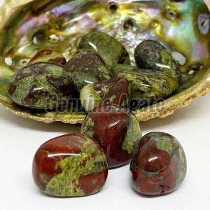 Polished Gemstone Dragon Blood Tumbled Stone