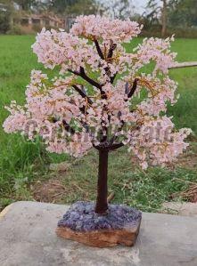 Natural Rose Quartz Tree