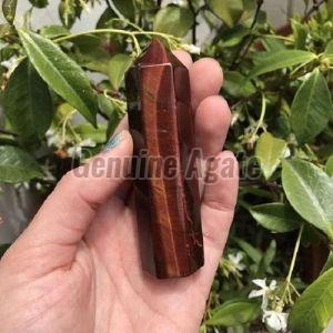 Red Tiger Eye Healing Wand For Meditation Tool