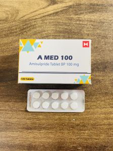 Amisulpride 100mg Tablet, Packaging Type : Box, Type Of Medicines : Allopathic