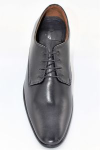 Mens Black Derby Softy Leather Shoes Formal 6 To 10