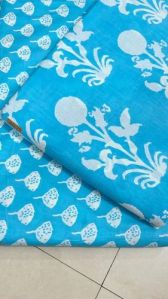 Screen Printed Ciotton Fabric For Garments