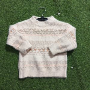 Multiple Cotton Kids Sweater, Color : Blue, Brown, Creamy, Light Green, Multicolor, Pink, Purple