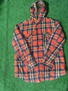 Checked Mens Check Winter Shirt L Casual Wear