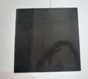 Black Carbon Fiber Sheet