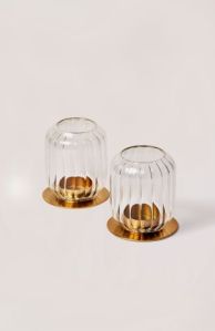 Glass Tealight Holders