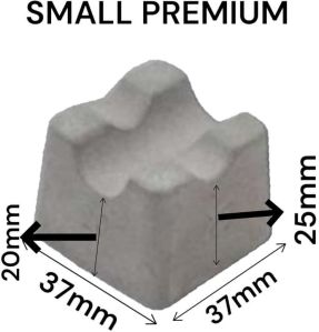 Non Polished Solid Plain Concrete Cover Block 20/25mm