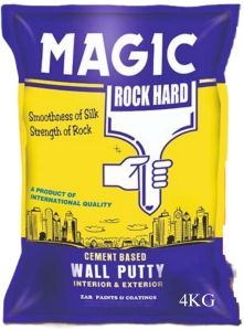 Magic Paints Cement Putty, Color : White, Certification : Isi Certified, Classification : Water Resistance