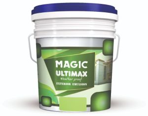 Magic Ultimax Premium Elastomeric Exterior Emulsion, Packaging Type : Bucket For Brush, Roller, Spray Gun