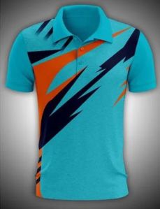 Men Collar Neck Sports T-shirt XL, XXL