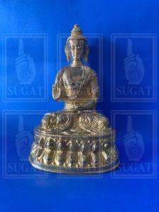 Plain Brass Buddha Statue