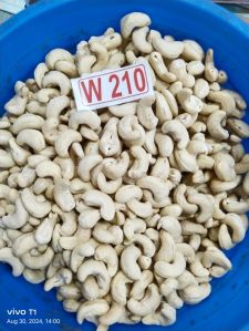 W210 Cashew Nuts, Color : White, Certification : FSSAI Certified