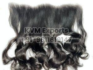 13x4 Bouncy Hair Frontal, For Parlour, Personal, Gender : Female