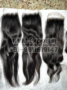 5x5 Natural Straight Hair Closure, For Parlour, Personal, Style : Curly