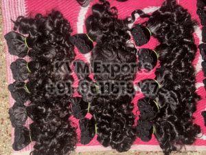 Black Baby Curly Hair, Length : Short Length