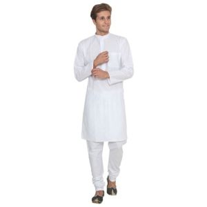 Sdvb Cross Salabh Quality White Cotton Fabric, Length : Width- 36