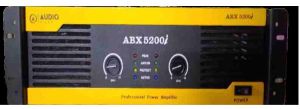 ABX-6000i Dual Channel Power Amplifiers For Manual