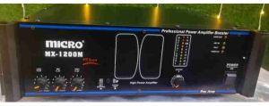 Mx 1200 DJ Audio Power Amplifier