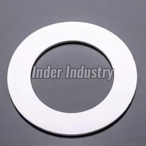 Plain Polished PTFE Teflon Gaskets For Industrial