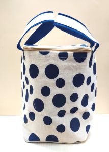 Printed Jute Lunch Bag