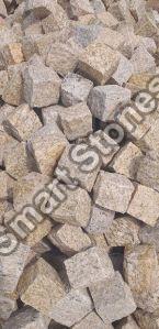 Bush Hammered Granite Cobbles, For Flooring, Feature : Durable, Easy To Clean, Non Slip, Striking Colours