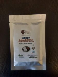 Simha Biotech Mushroom Chilli Idly Podi 6 Months, Packaging Size : 25g