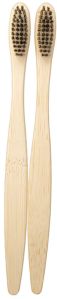 C Curve Charcoal Bamboo Toothbrush Standard, Gender : Unisex For Cleaning Teeths