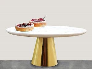 6 Inch Marble Cake Stand