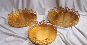 Decorative Golden Tray