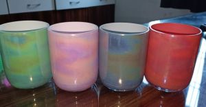 Holographic Candle Jar