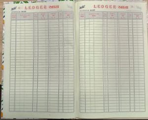 Ledger Book Register