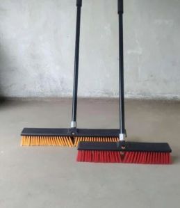 Floor Cleaning Brush, Handle Material : MS, Bristle Material : Nylon, Bristle Style : Single Sided