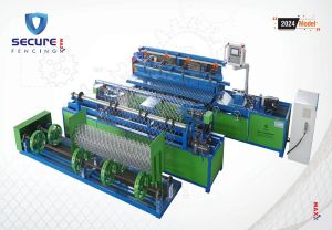 Single Wire Fully Automatic Chain Link Fencing Machine