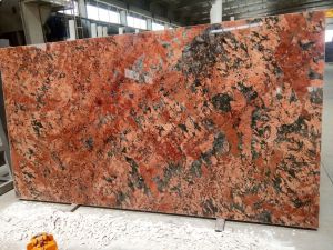 Alaska Red Granite Stone Small Slabs Big Slabs For Interior Exterior