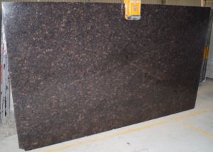 Tan Brown Granite Stone Small Slabs Big Slabs For Interior Exterior