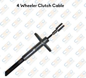 Csd Automotive Four Wheeler Clutch Cable, Color : Black, Conductor Material : Metal, Insulation Material : PVC