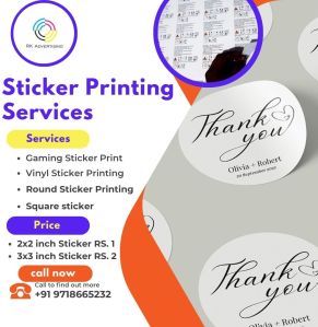 Top Sticker Printer, Color : Multicolor 13x19, 12x18 For Advertising Use