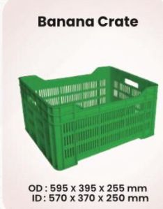 Banana Plastic Fruits Crates