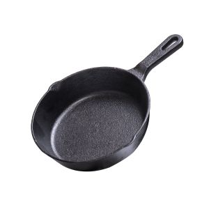 aarogyam long handle 8 inch cast iron skillet fry pan