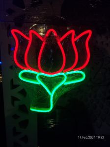 Lotus Acrylic LED Sign Board