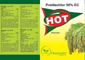 HOT Pretilachlor 50% EC Herbicide, For Agriculture, Standard : Bio Grade