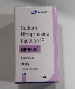 Nipress Sodium Nitroprusside injection IP 50mg