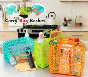 Plastic Carry Bag Baskets