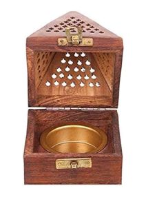 Wooden Pyramid Dhoop Stand