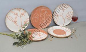 Autumnal Tones Wooden Plates