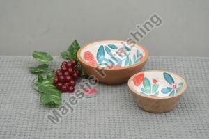 Fruit Sutra Wooden Bowl