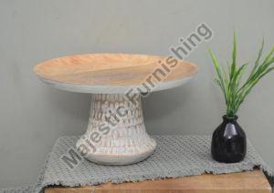 Rustic Wooden Cake Stand