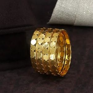 Fancy Gold Plated Bangle