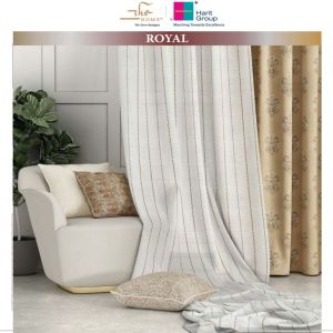 Plain Polyester Royal Curtain Fabric