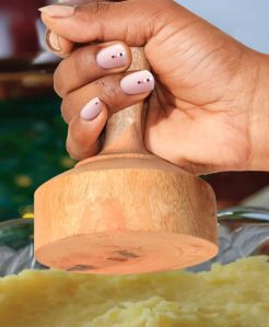 Wooden chapati maker